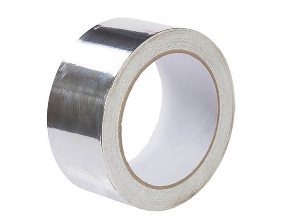 Скотч для бани фольгированный 30 мкр, 50 мм, 50 м