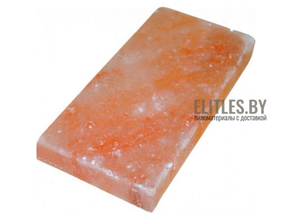 Кирпич из гималайской соли шлифованный 200x100x25 мм