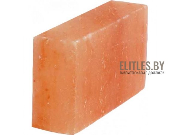 Кирпич из гималайской соли шлифованный 200x100x50 мм
